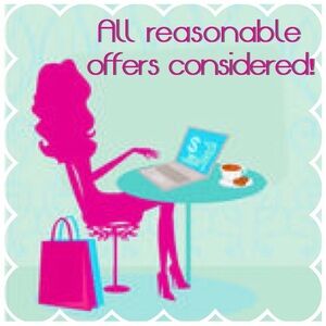 All reasonable offers considered